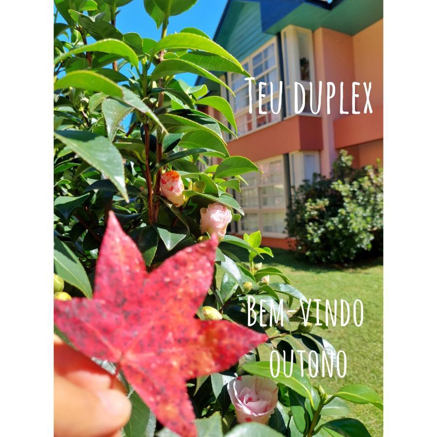Belissimo Duplex A 500M Lago Neg 3Q 4Bikes Churrasq Lareira Ar Qf Gramado Exterior foto