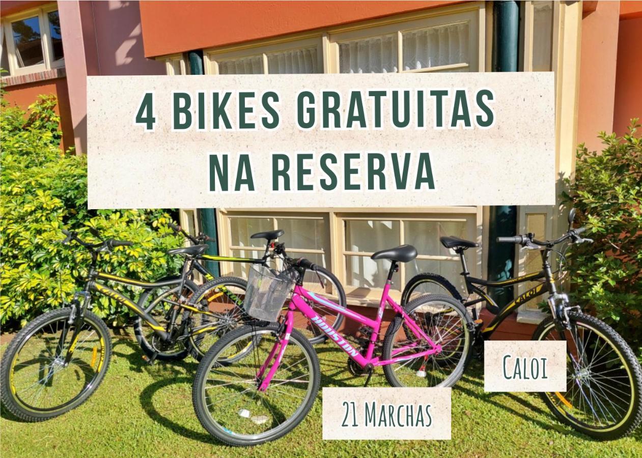 Belissimo Duplex A 500M Lago Neg 3Q 4Bikes Churrasq Lareira Ar Qf Gramado Exterior foto