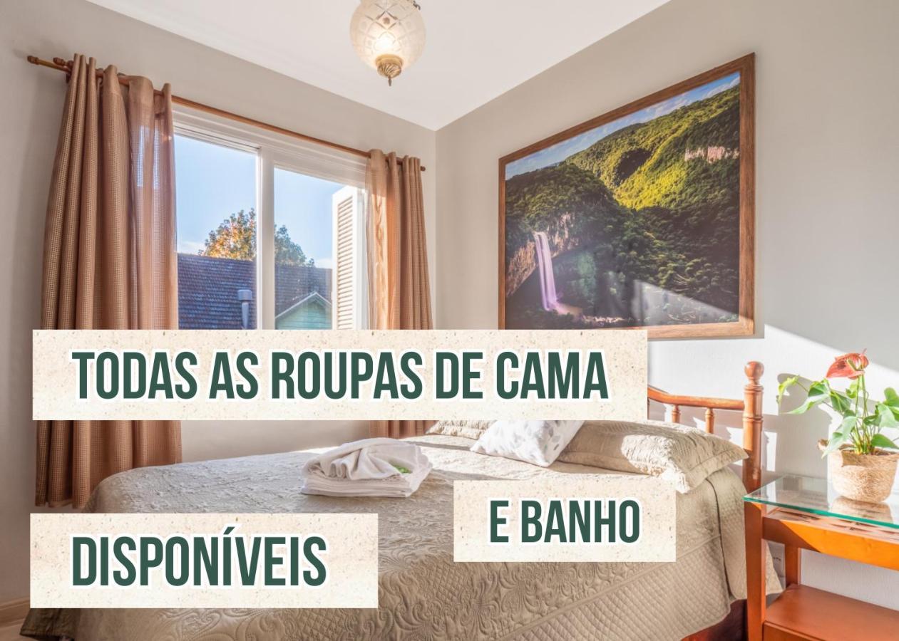 Belissimo Duplex A 500M Lago Neg 3Q 4Bikes Churrasq Lareira Ar Qf Gramado Exterior foto